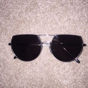 half cut sunglasses